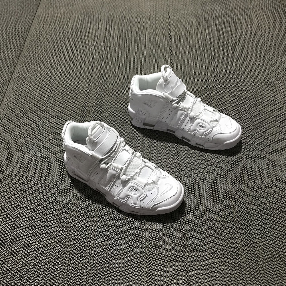 uptempo triple white