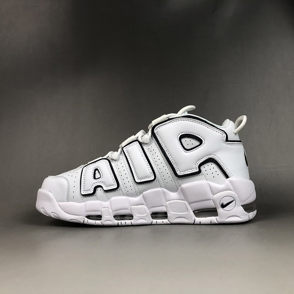 nike uptempo navy