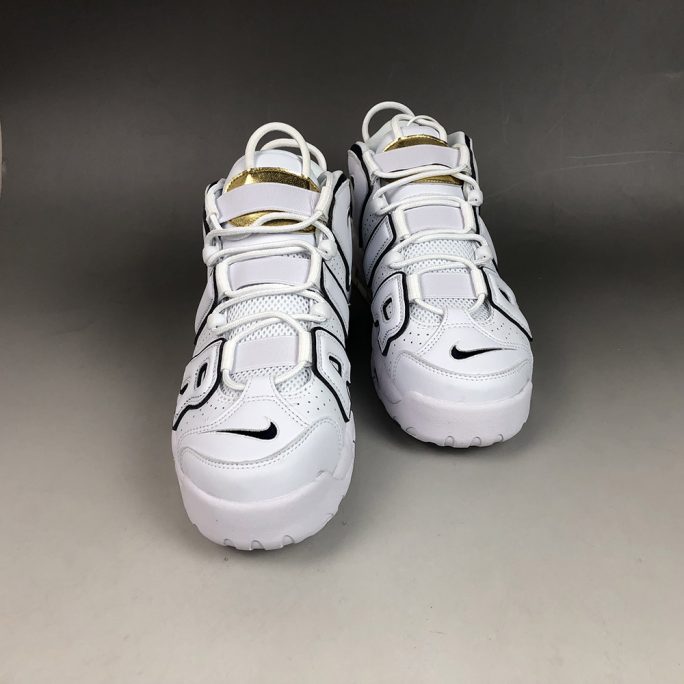 Nike Air More Uptempo White/Midnight Navy-Metallic Gold For Sale â The Sole Line