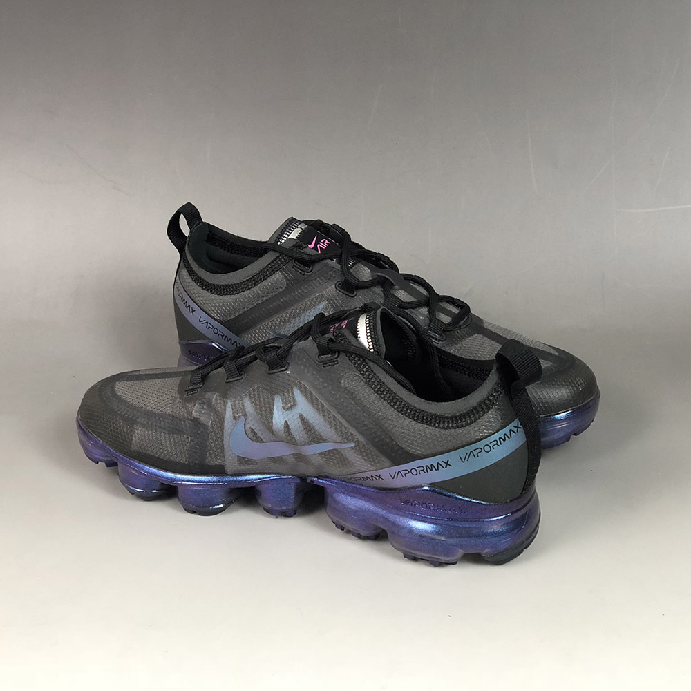 nike air vapormax black and blue