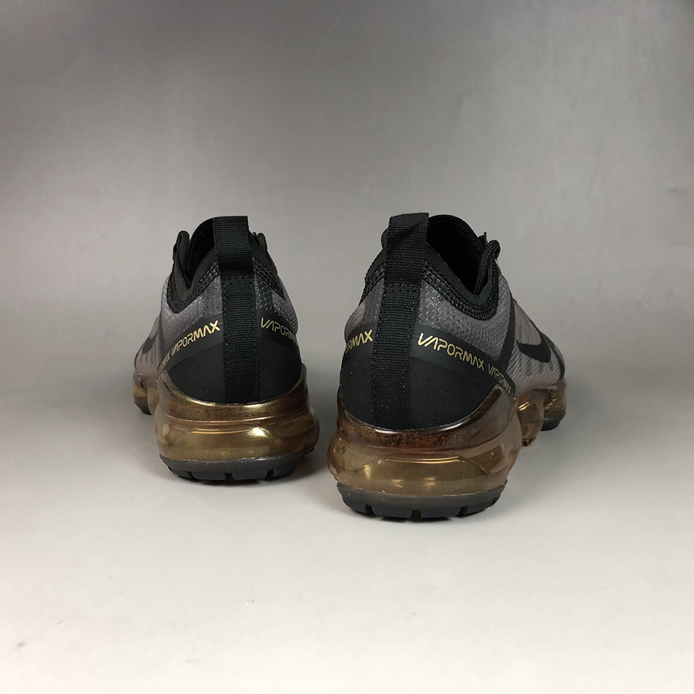 vapormax 2019 gold and black