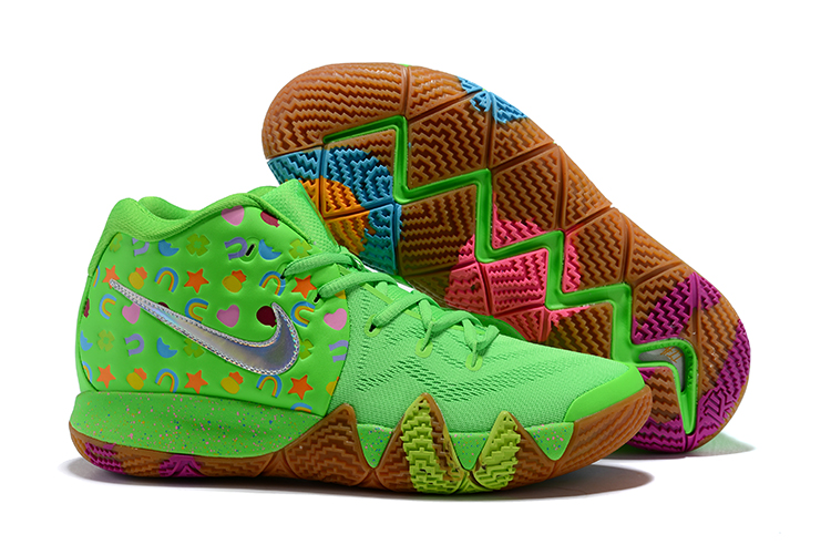 kyrie irving shoes 4 green cheap online