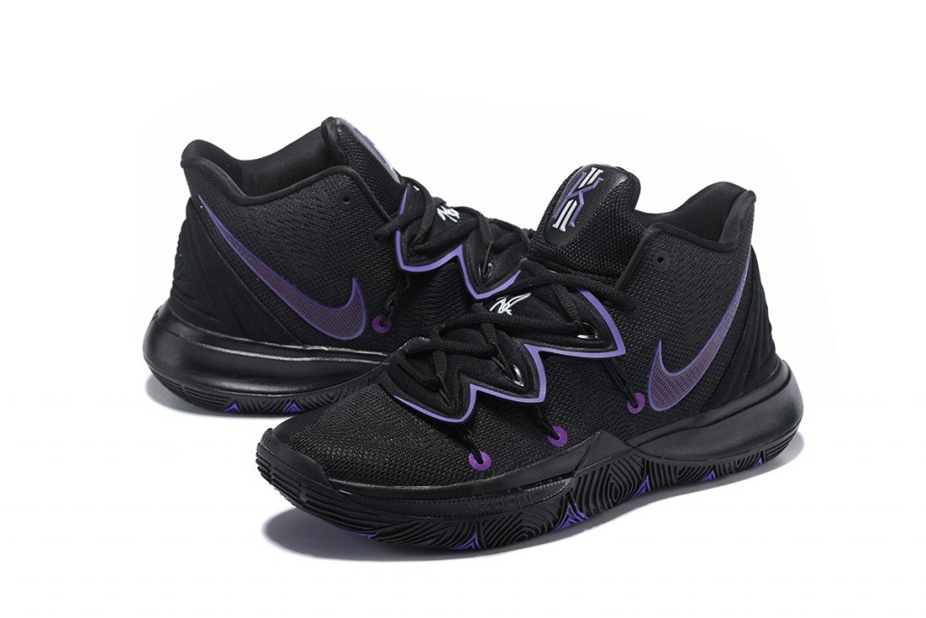kyrie 5 purple and gold