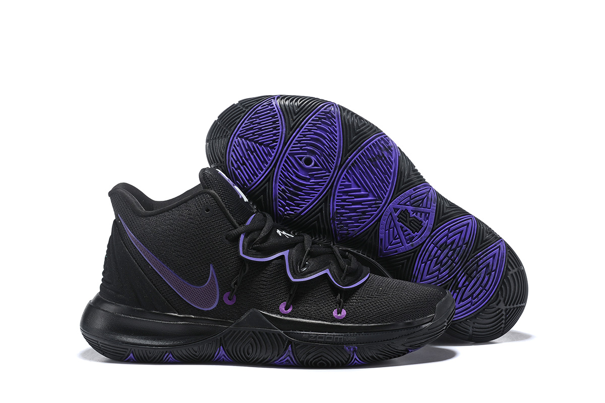 Nike Kyrie 5 Black/Purple For Sale 