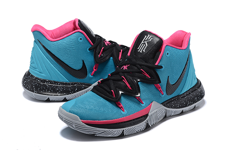 Nike Kyrie 5 Blue/Black-Pink For Sale 