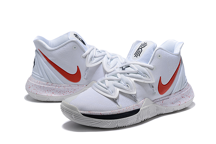 kyrie red and white