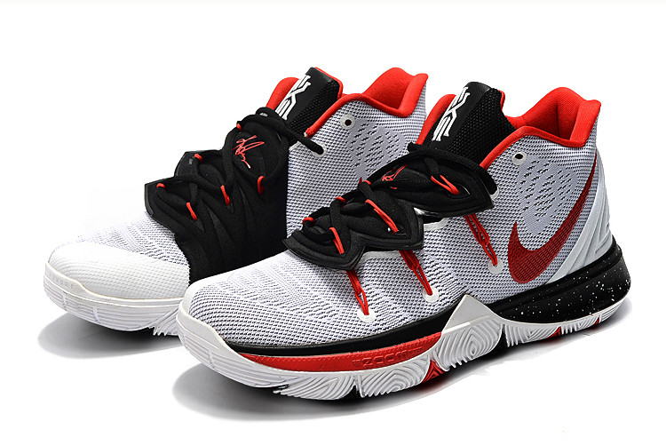 kyrie red and black