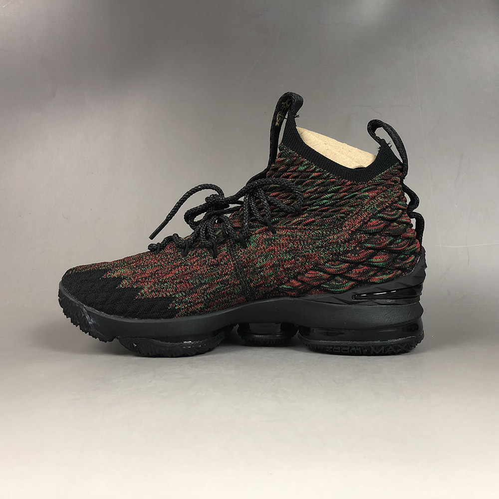 lebron 15 black multi