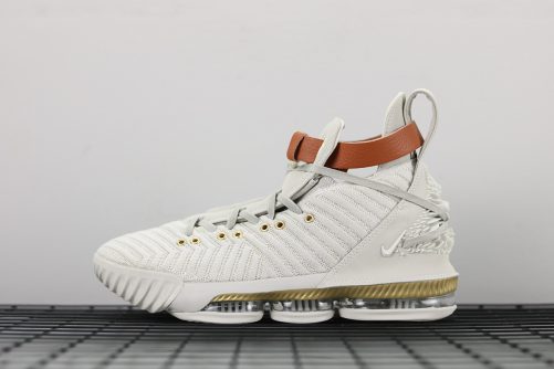 nike lebron 16 white and gold