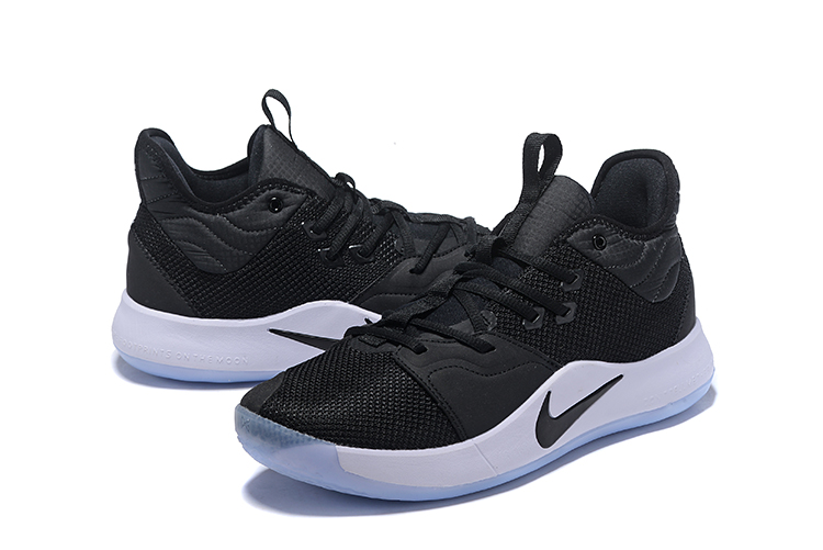 nike pg 3 black and white