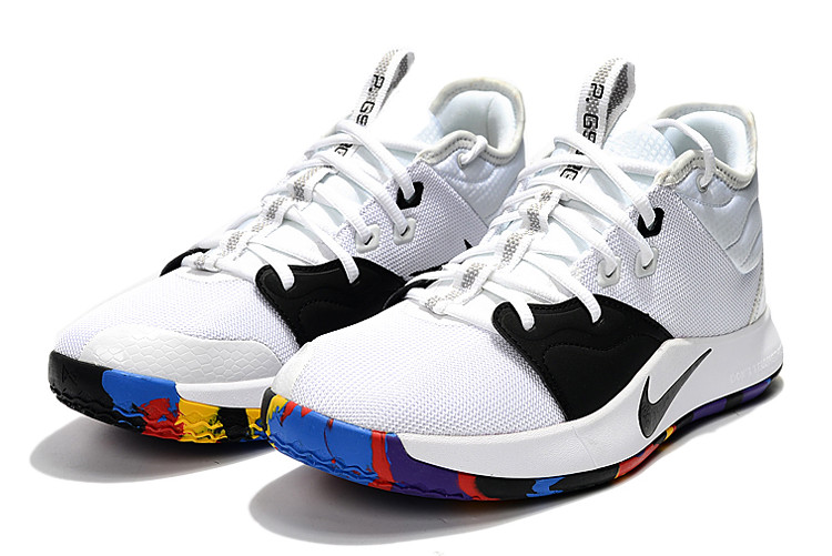 Nike PG 3 “NCAA” White/Multi-Color For 