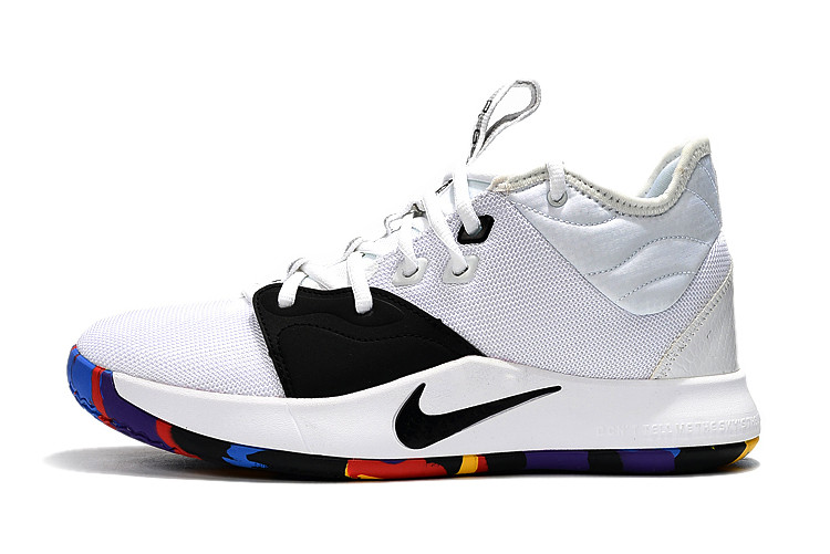Nike PG 3 “NCAA” White/Multi-Color For 