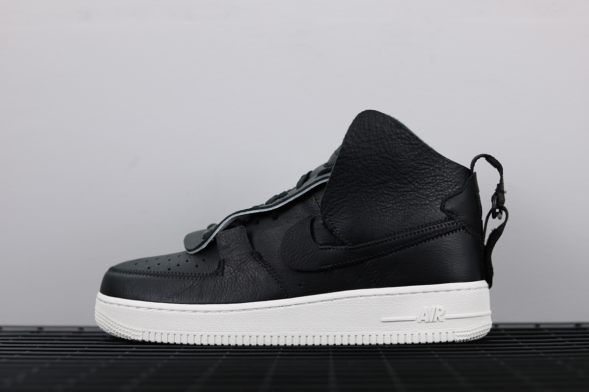 air force 1 high black and white