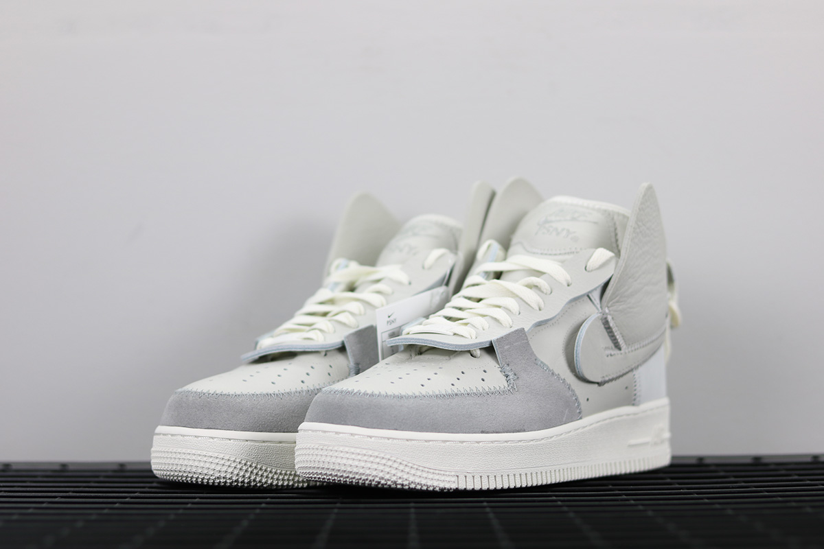 nike air force 1 high silver