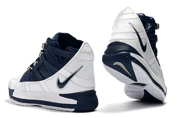 lebron 3 navy white