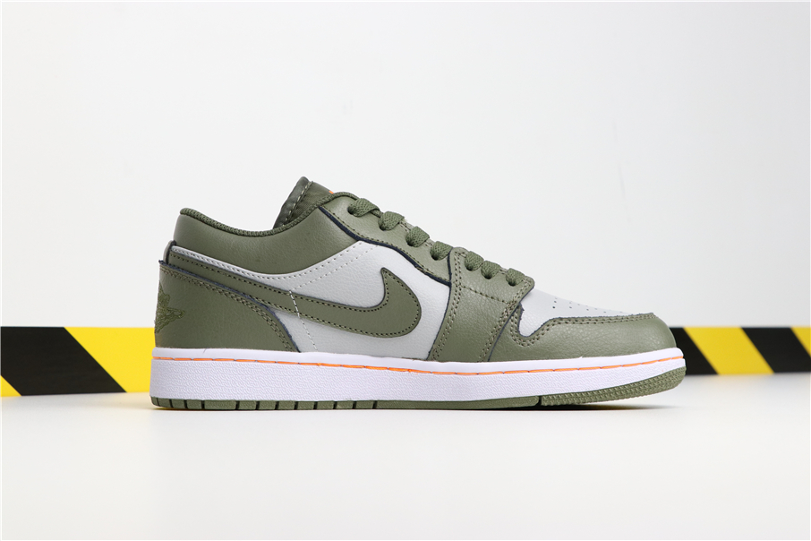 Air Jordan 1 Low 'Military Themed' Olive Green For Sale – The Sole Line