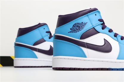 womens jordan 1 mid blue