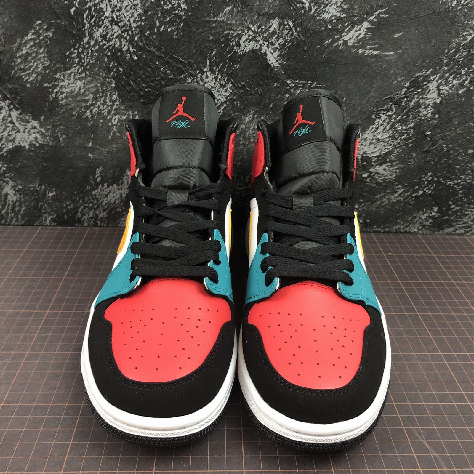 jordan air 1 mid multicolor