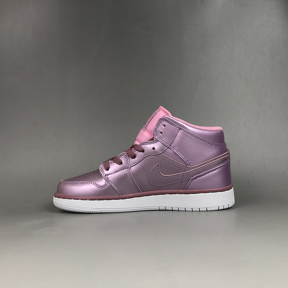 air jordan 1 mid se pink rose