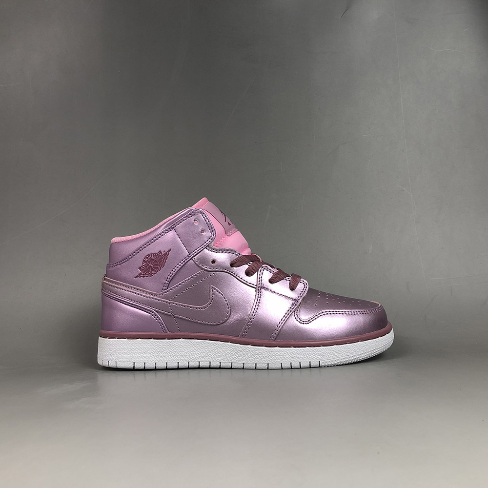 rose pink jordan 1