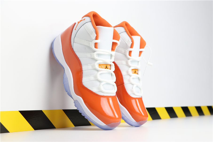 jordan 11 orange high top