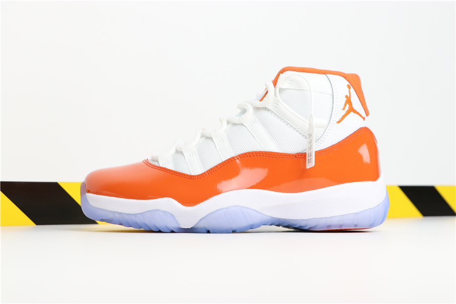 jordans with orange in them