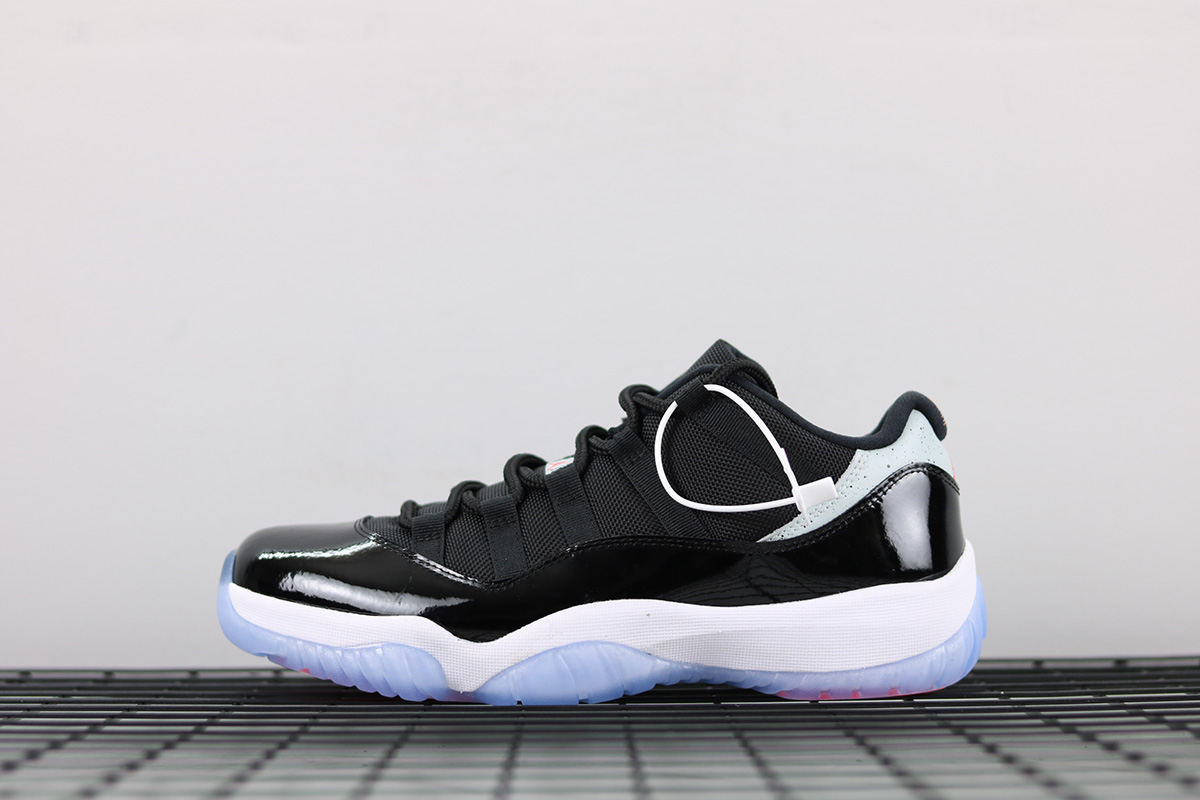 jordan 11 low black and blue