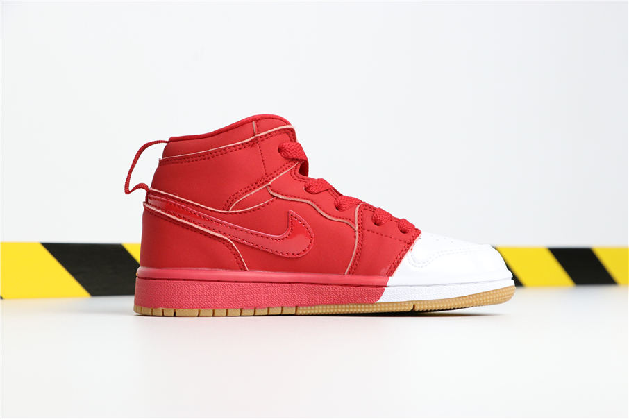 red and white jordan 1 kids