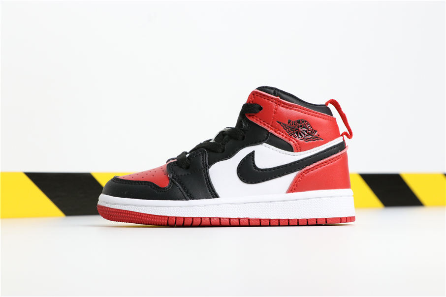 Kid's Air Jordan 1 “Bred Toe” For Sale 