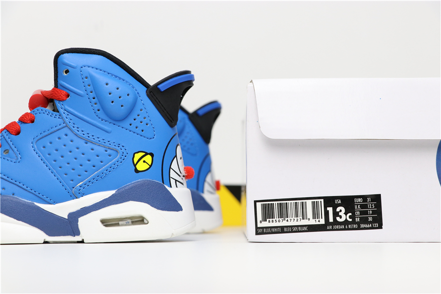 jordan 6 blue white