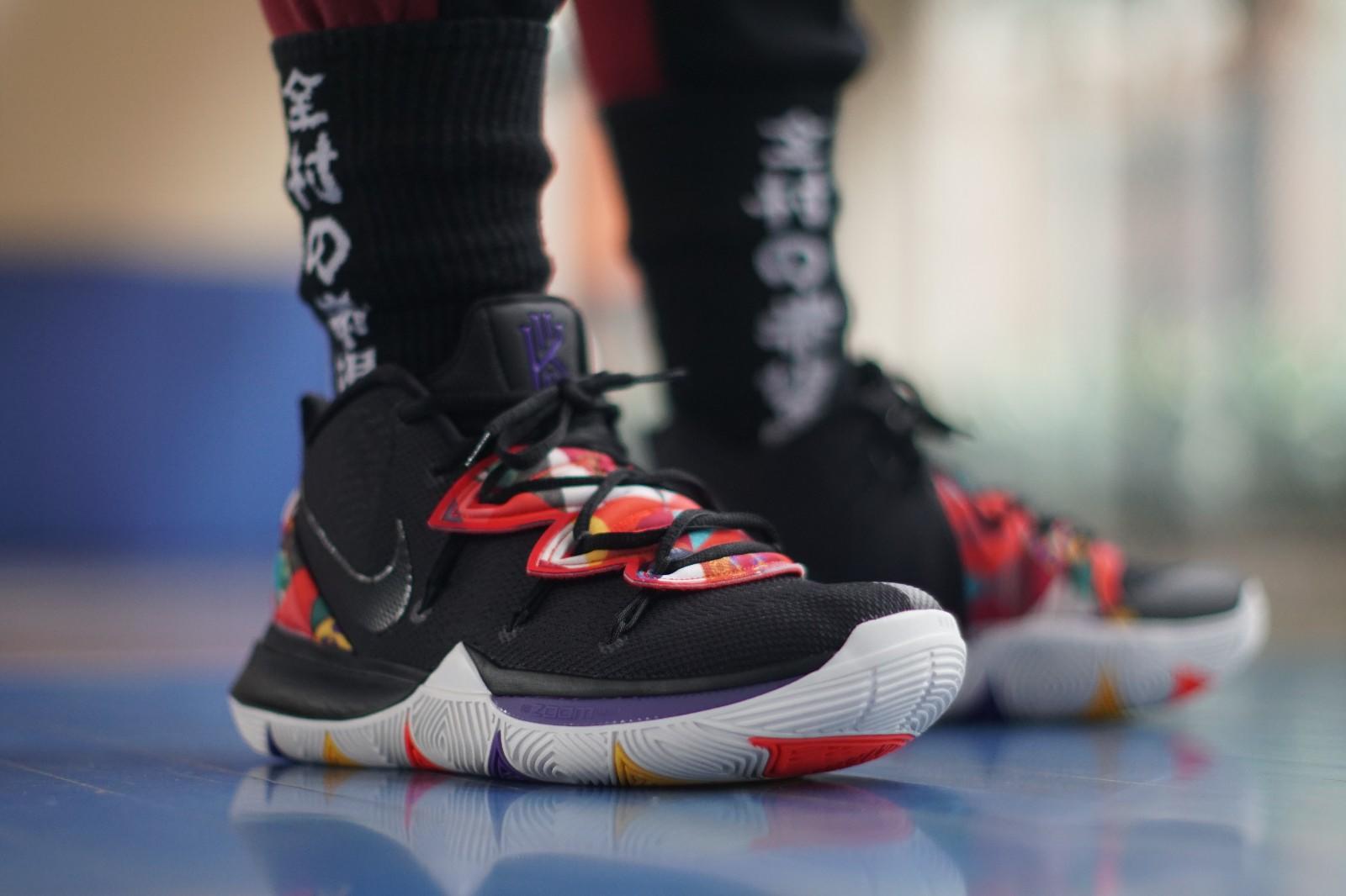 nike kyrie 5 on feet