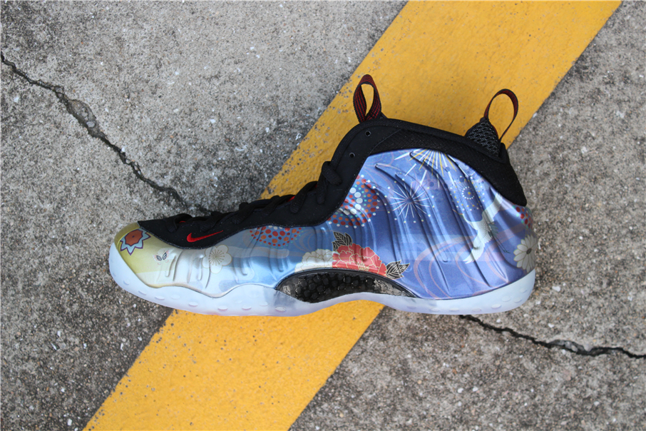 multi colored foamposites