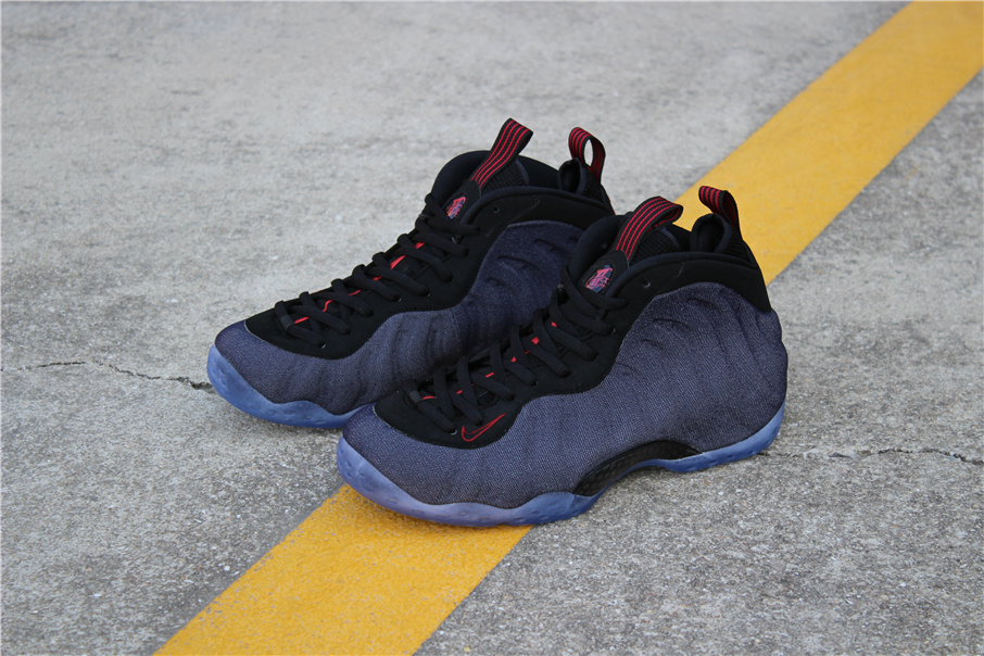 air foamposite denim