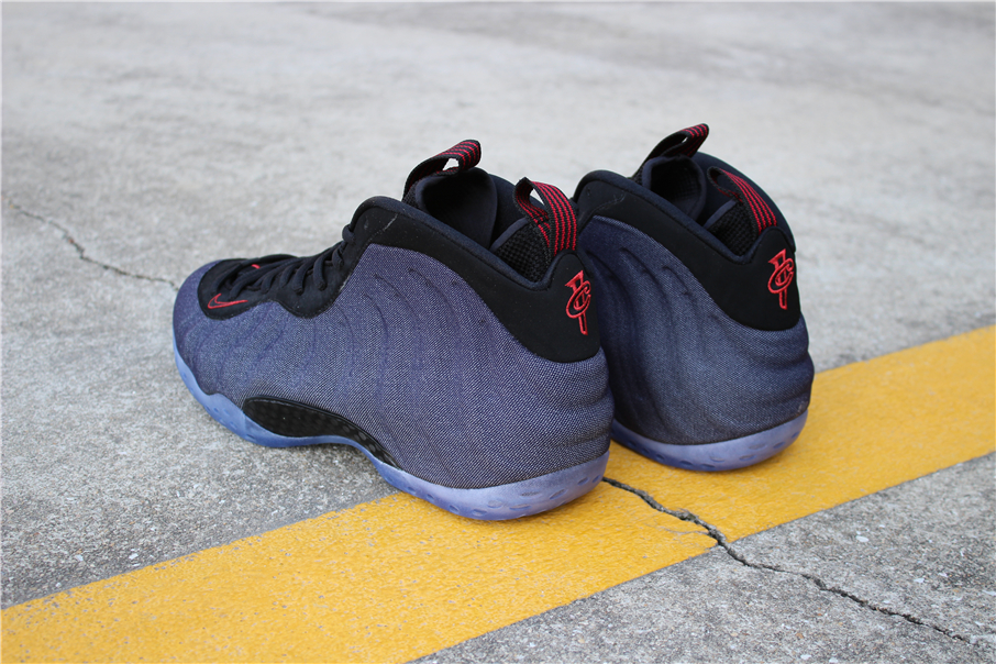 nike foamposite one denim