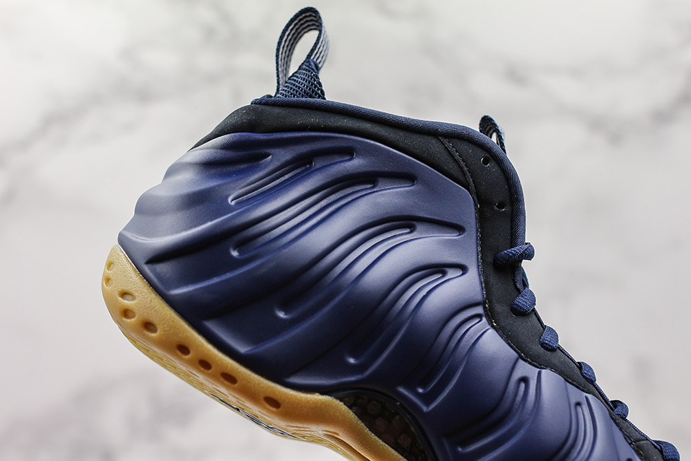 midnight navy blue foamposite