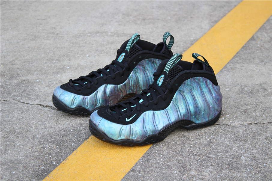 nike air foamposite abalone