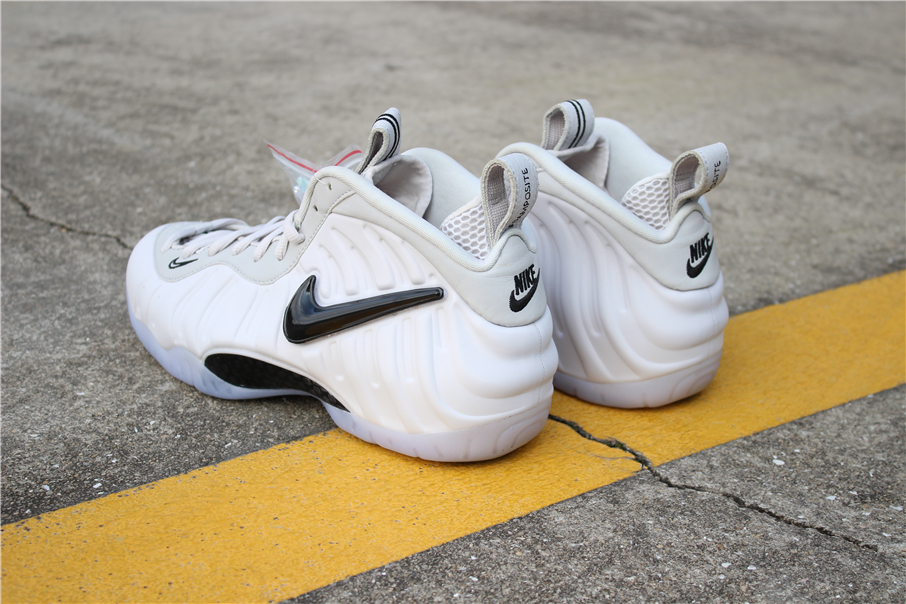 black and grey foamposite