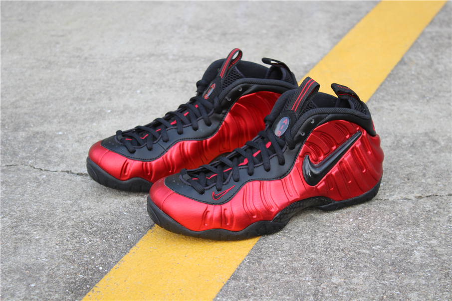 nike foamposite university red