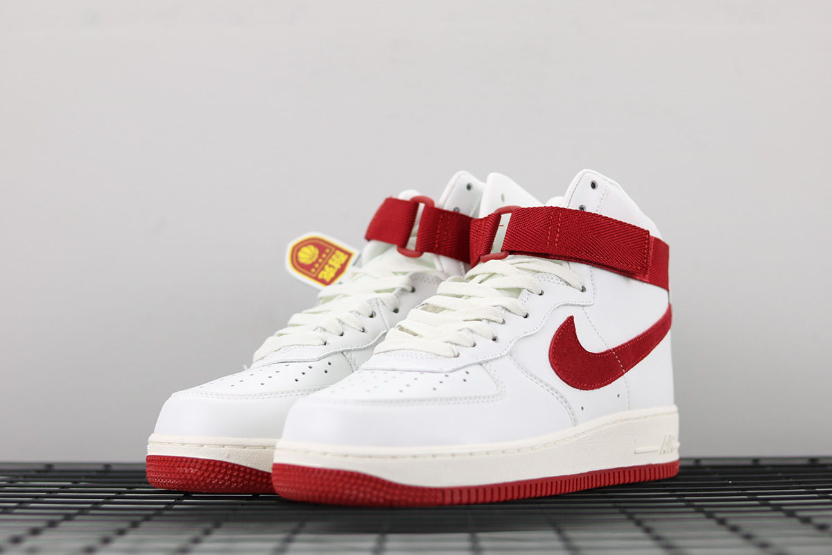 nike air force 1 retro red
