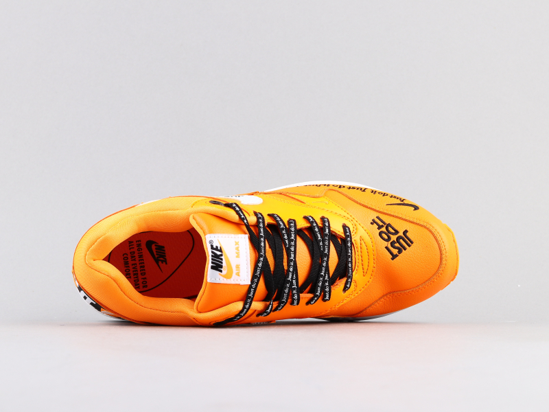 black orange and white nikes