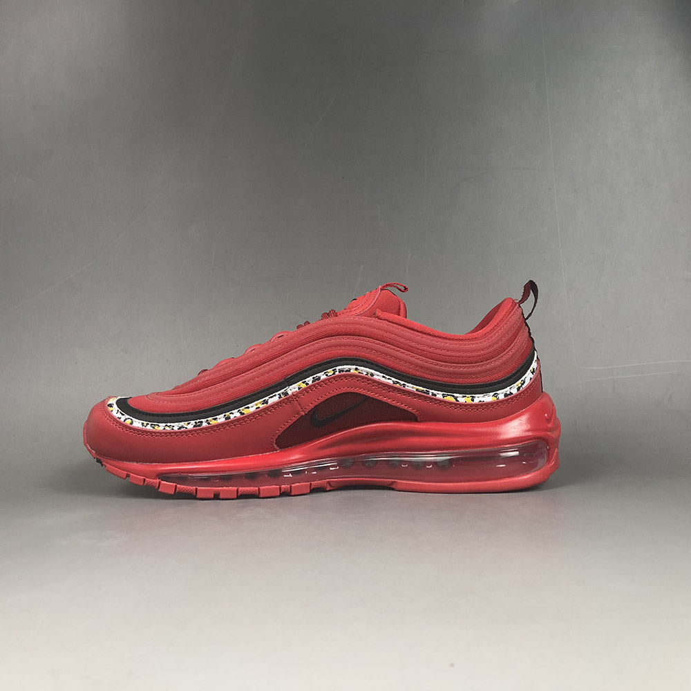 red leather air max