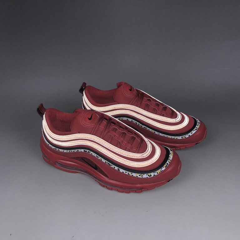 red cheetah print air max 97