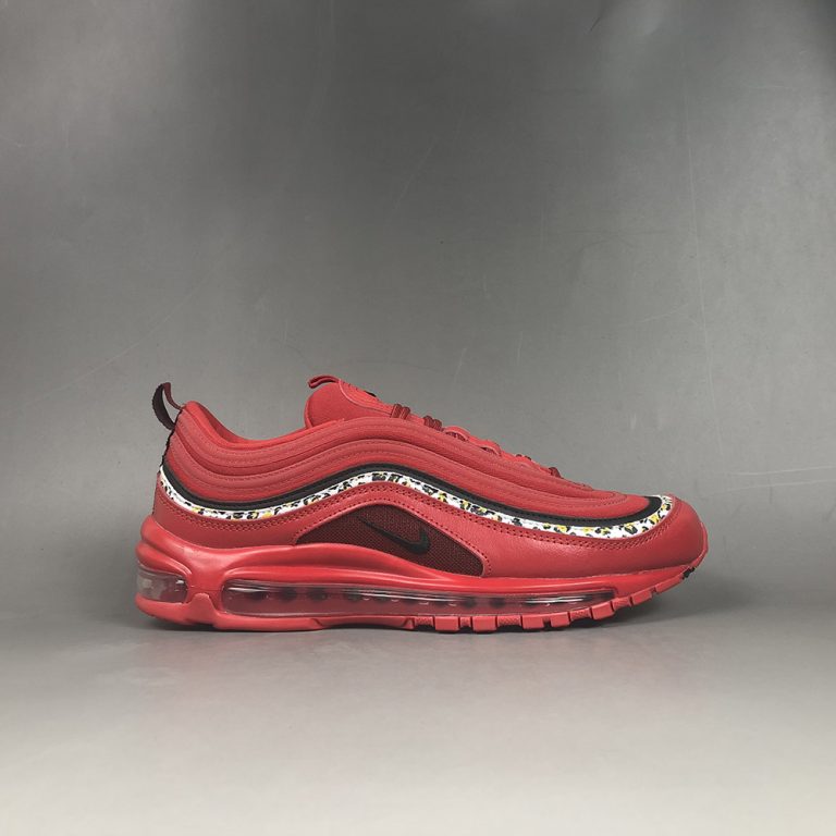red cheetah print air max 97