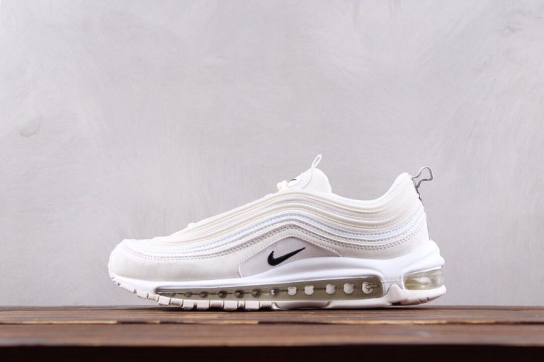 Nike Air Max 97 âReflective Logosâ Sail/Black/White For Sale â The Sole Line