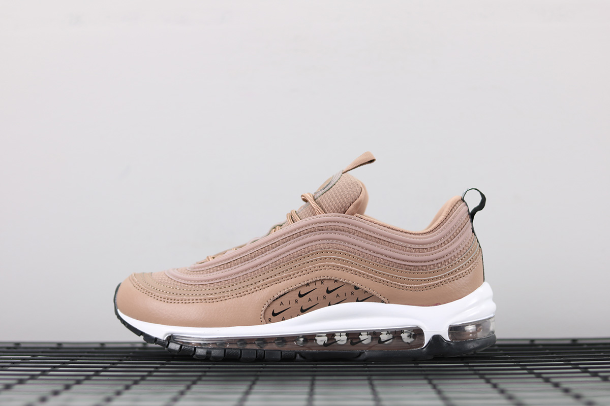 nike gold tan air max 97 trainers