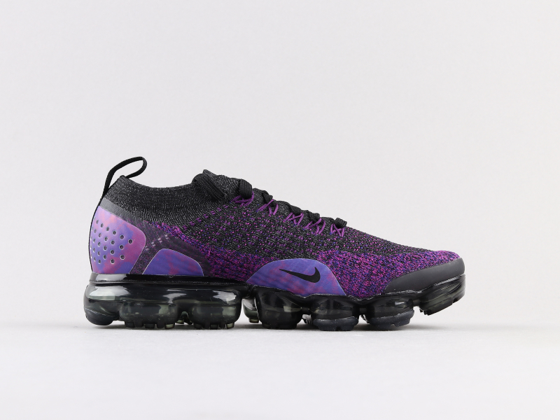 nike air vapormax flyknit 2 black purple