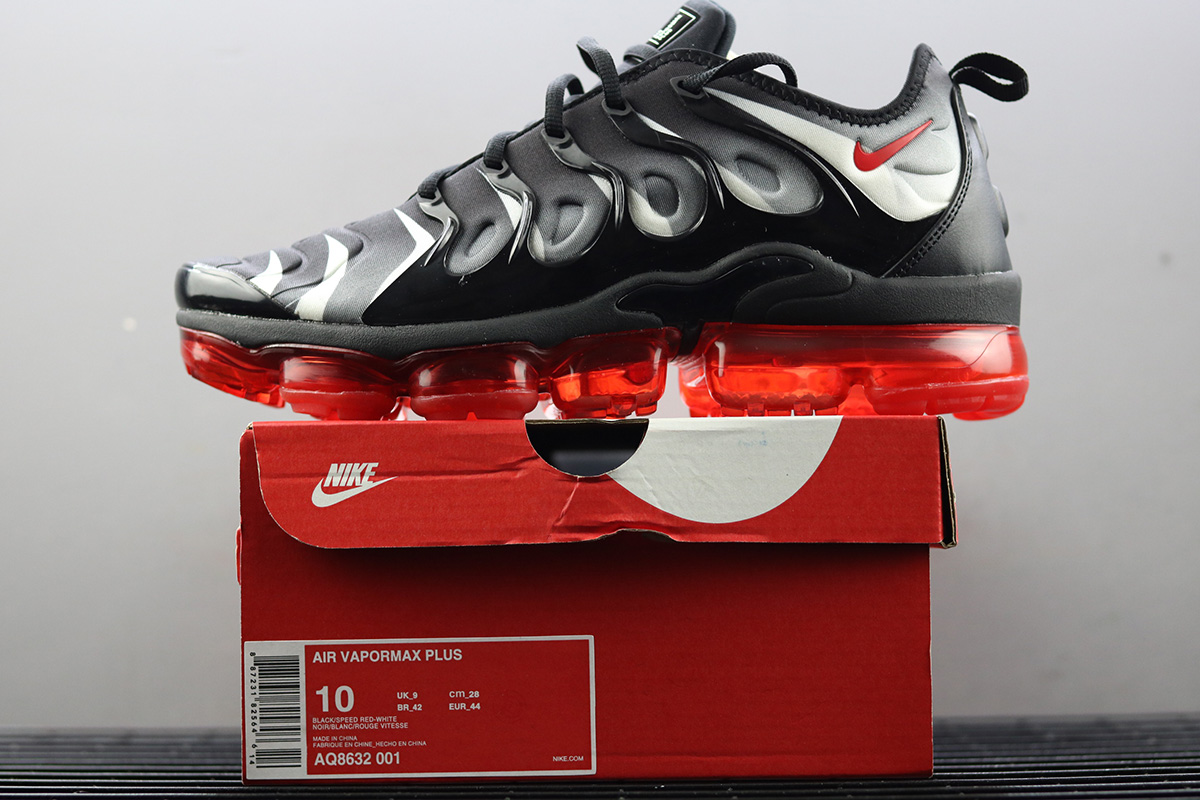 Nike Air VaporMax Plus Black Red For Sale – The Sole Line