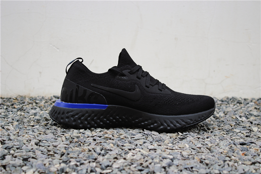 epic react flyknit racer blue
