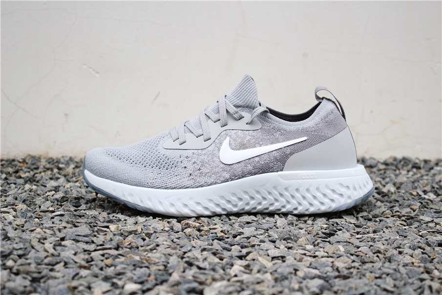 nike react flyknit grey