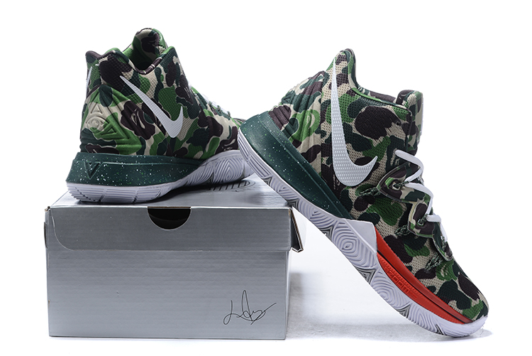 kyrie camo shoes